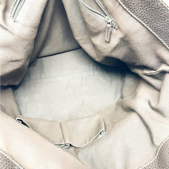 Gucci GG Supreme Monogram Crystal Bamboo Tote Bag Brown Leather - Picture 11 of 13